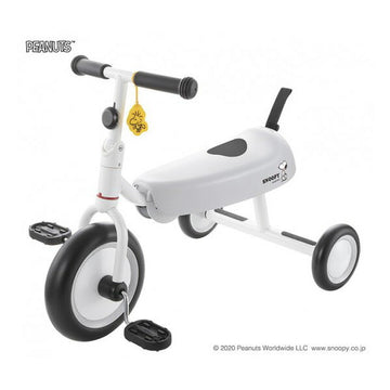 スヌーピー ディーバイク ダックス アイデス ides D-bike dax 1.5歳から4歳まで 足けりバイク 折りたたみ 三輪車【ラッピング不可商品】【送料無料 沖縄・一部地域を除く】